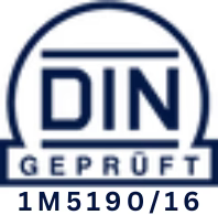 Offiziell DIN-geprüft