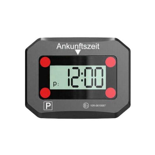 Elektronische Parkscheibe "Schwarz" - MyKennzeichen.de