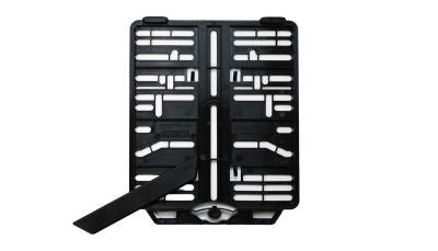 Kennzeichenhalter mit Steckleiste (180x200) - MyKennzeichen.de