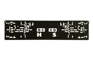 Schmaler Kennzeichenhalter (520 x 110 mm) - MyKennzeichen.de